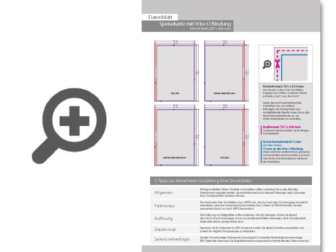 Product Bild speisekarte_mit_metall-spiralbindung__endformat_din_a3__60-seitig
